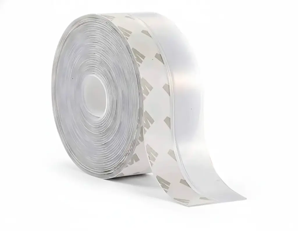 Cinta Guardapolvo de Silicona Adhesiva 35mm x 5m para Sellado de Puertas y Ventanas
