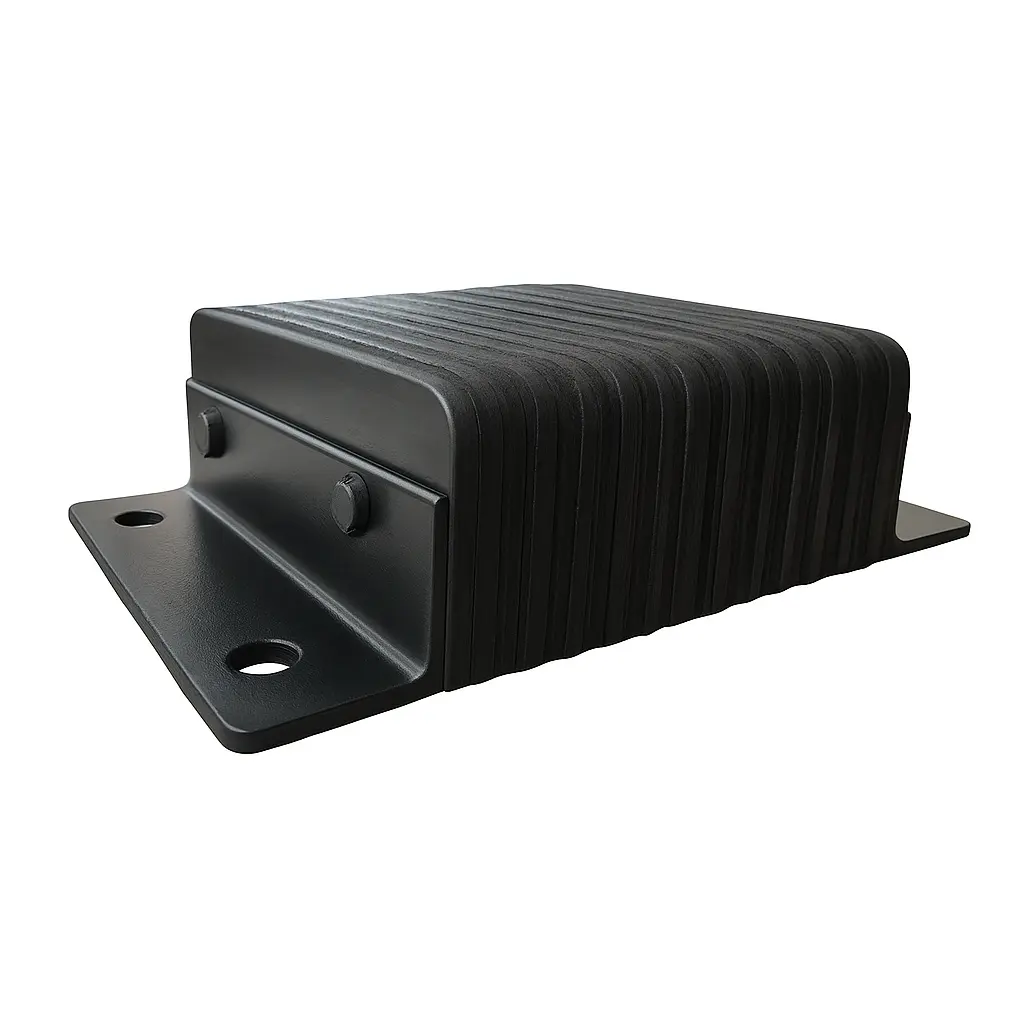 Tope de Andén Laminado - 10"x10", Proyección de 6"