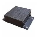 Tope de Andén Laminado 10"x10" X 4.5", Angulo - Angulo