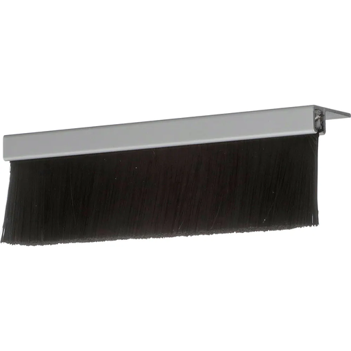 Guardapolvo Estandar 1.5" X 41", Cepillo Nylon Perfil Horizontal de Aluminio