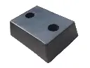 Tope de Minidock Modeado 13" X 10" X 4" de 2 Agujeros